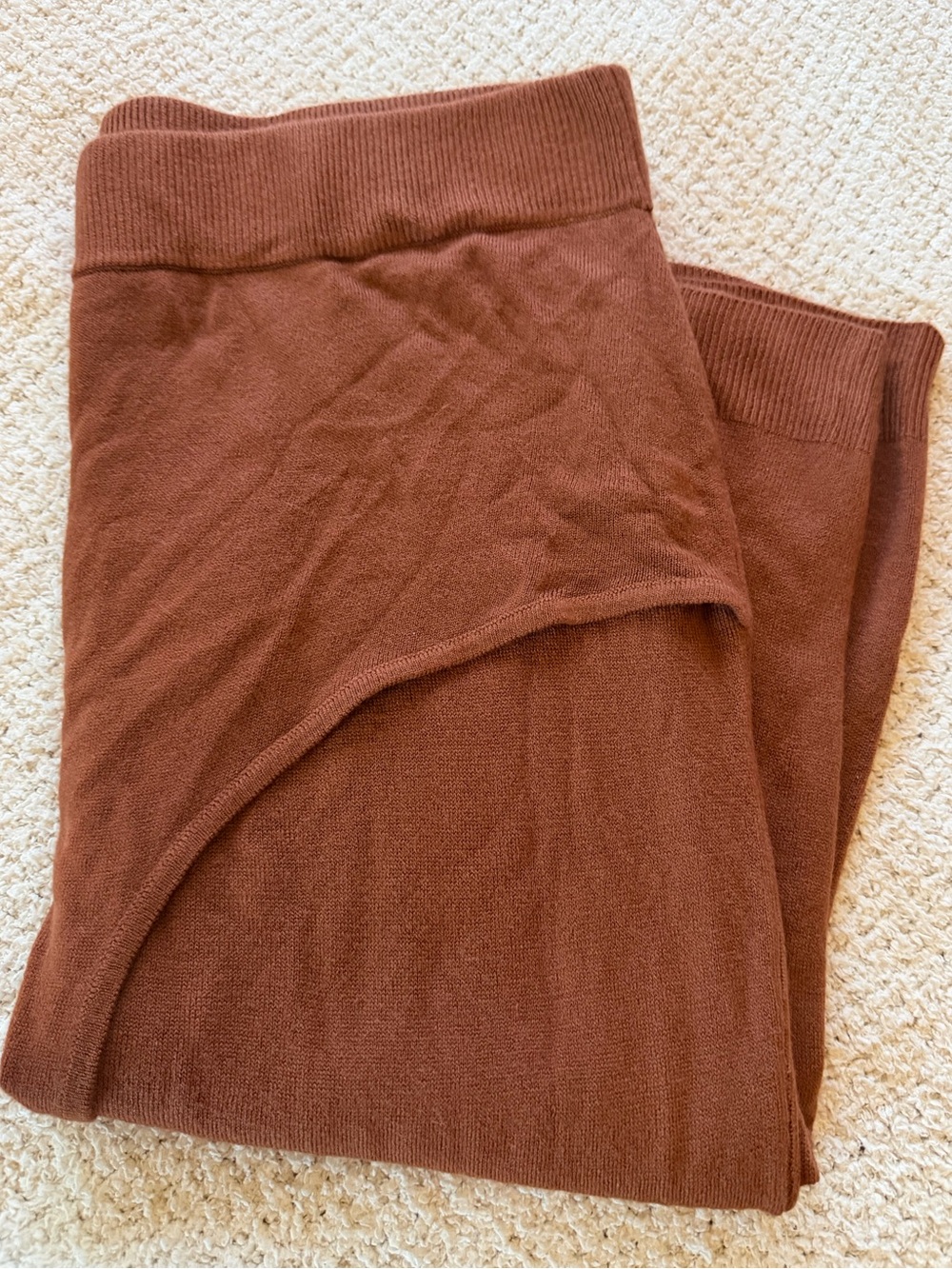 Nordstrom Long Brown Skirt L $149 NEW - Picture 7 of 7
